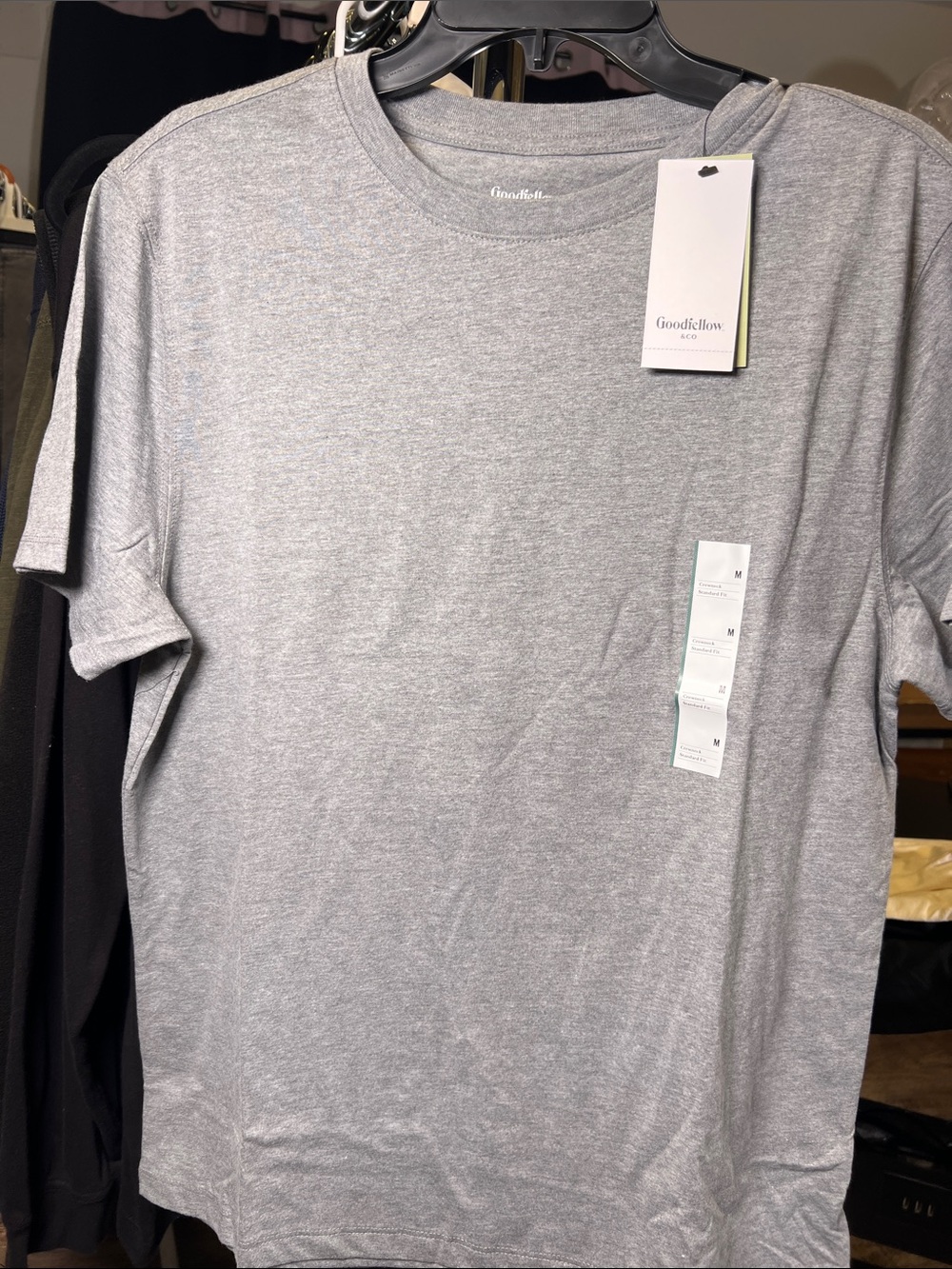 Goodfellow & Co Men's Heather Gray Crew Tee